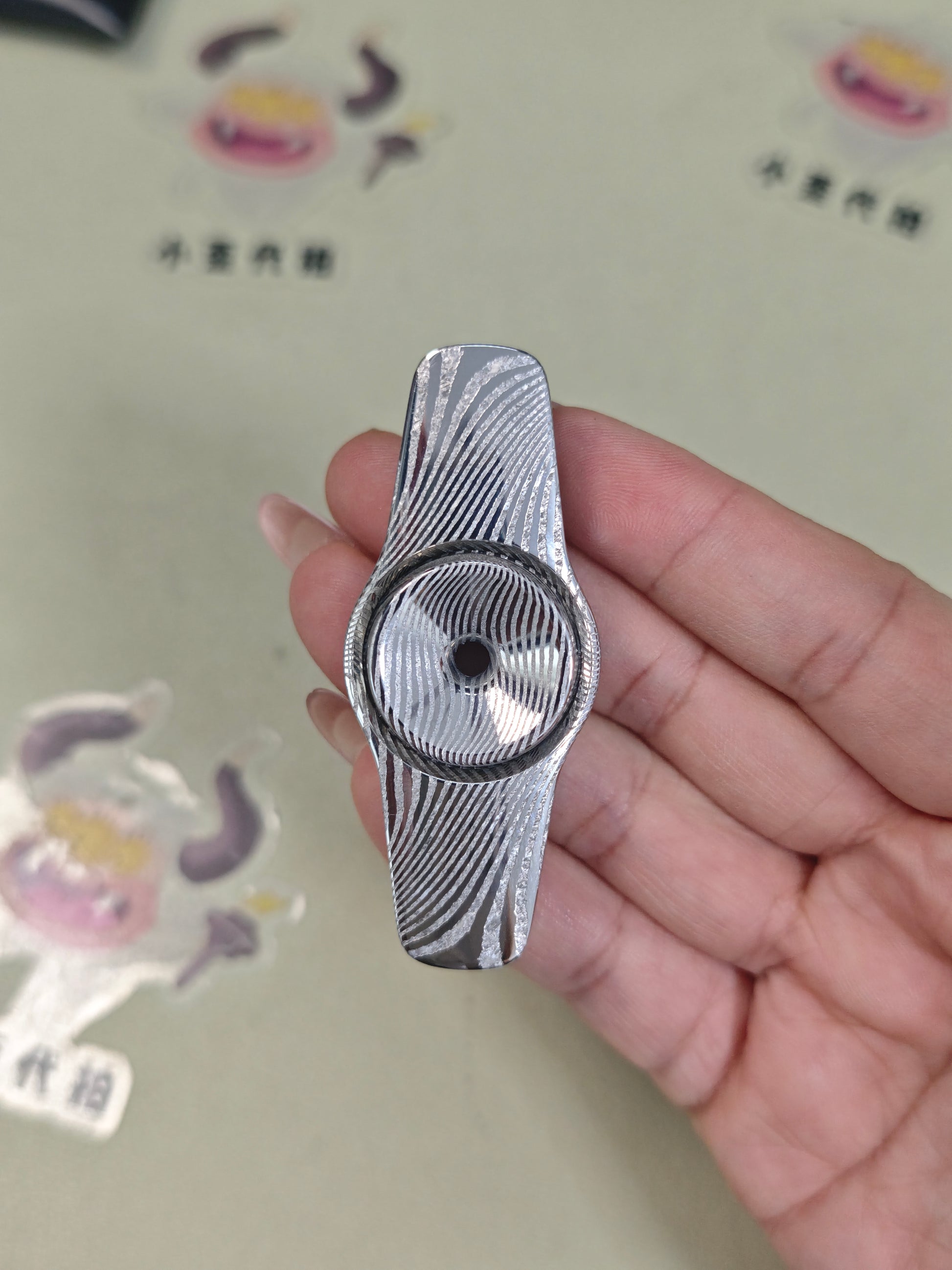 Oumuamua Premium & Buckle Damasteel