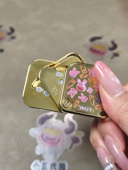 SNAP Zirconium Gold Plated Resin-Sealed