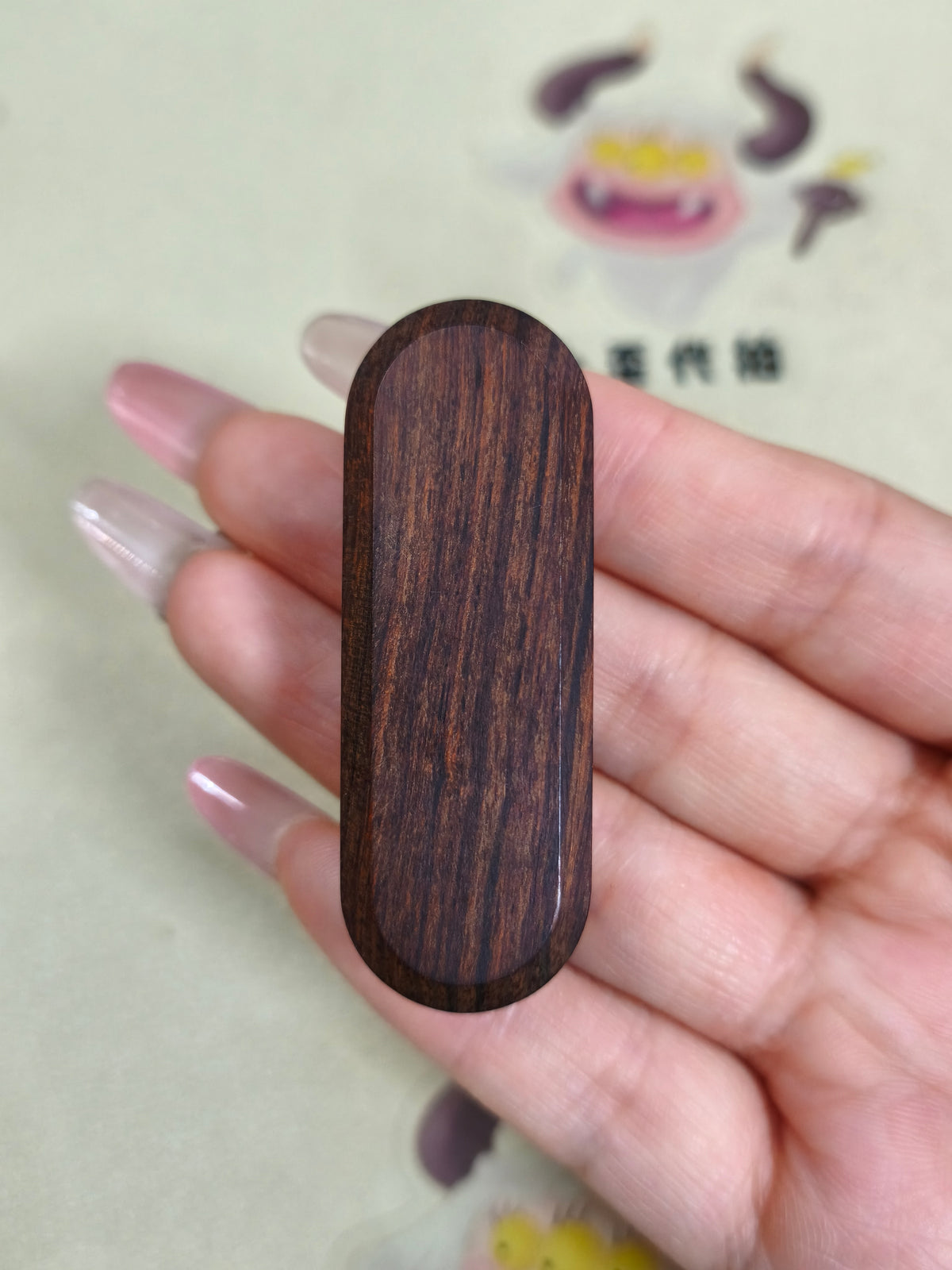 Lucky Draw Stabilized wood Resin-Sealed