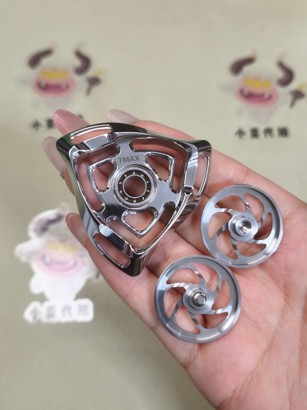 Aesth Stainless Steel Engraved Polished