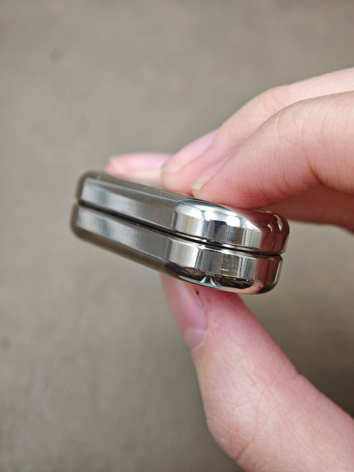 Clicker Board Titanium Polished