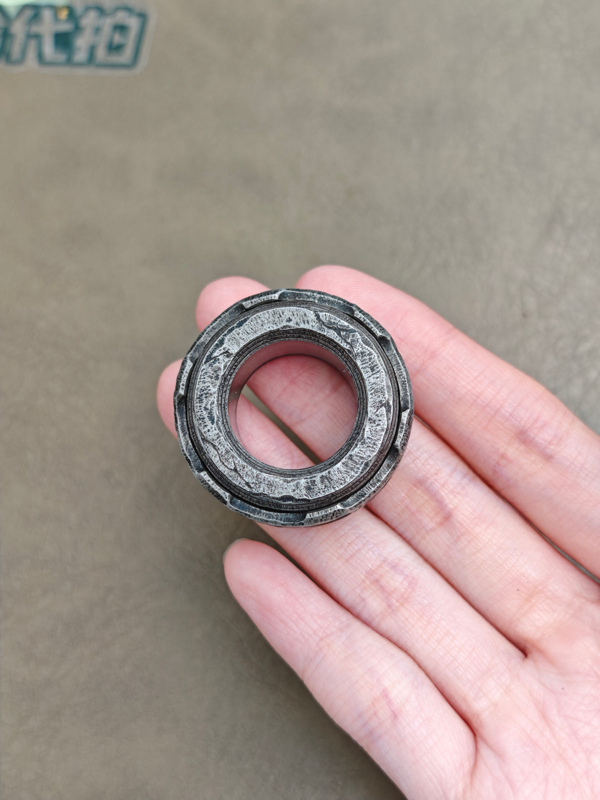 Shadow Raider Ratchet Stainless Steel Stone Textured