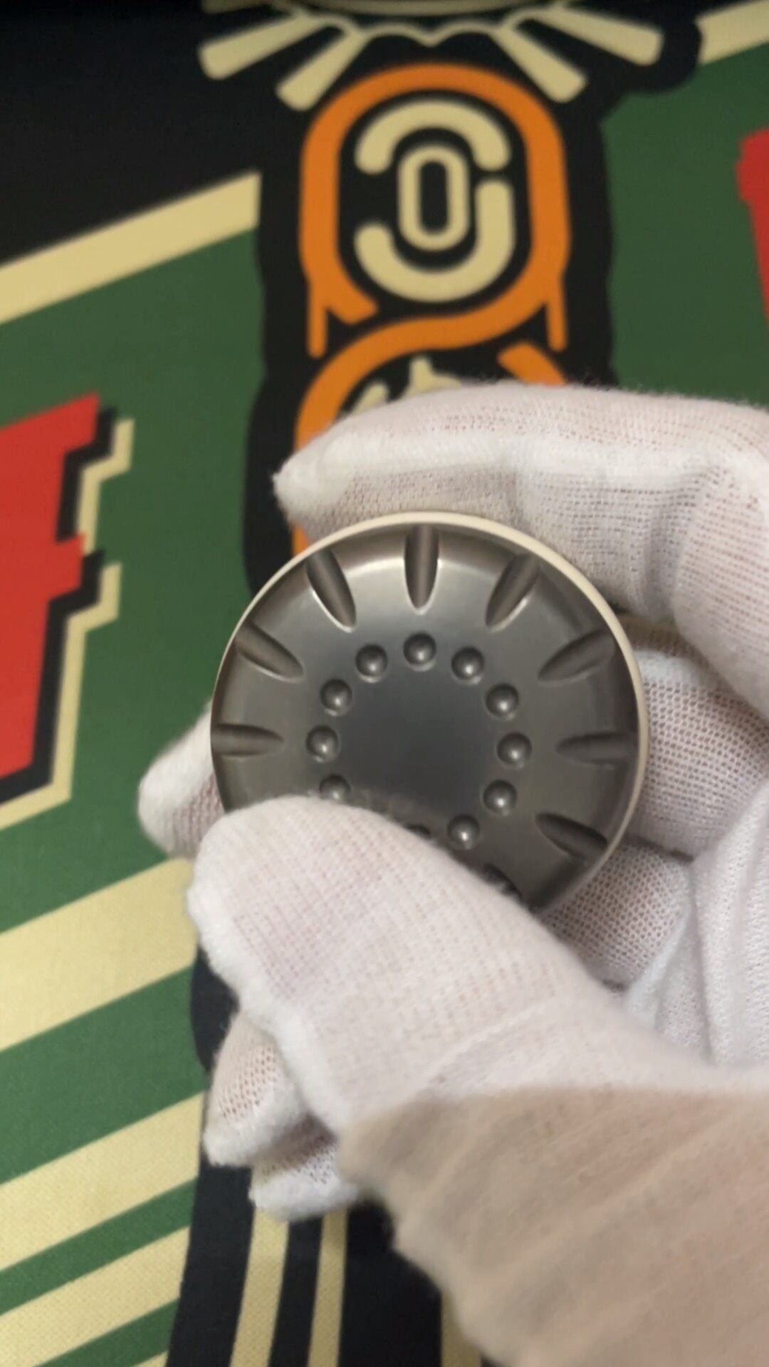 Biscuit Spinner Titanium PEEK