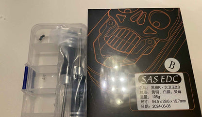 David's Star Brass+MOP