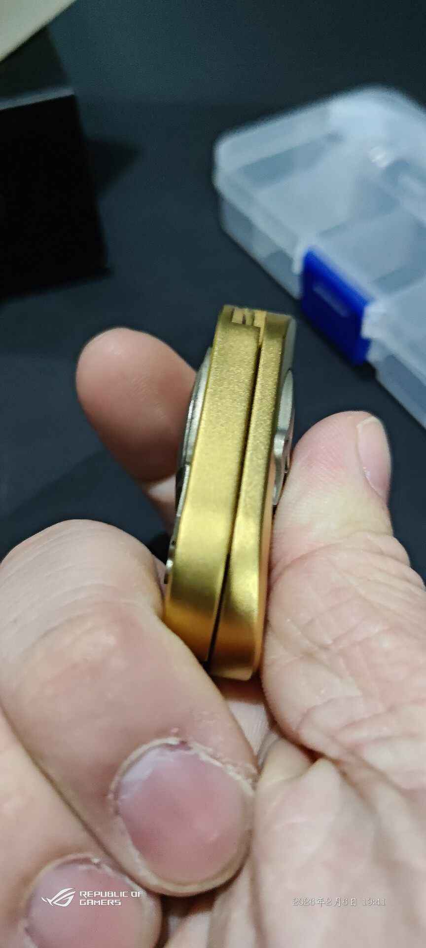 David's Star Brass+MOP