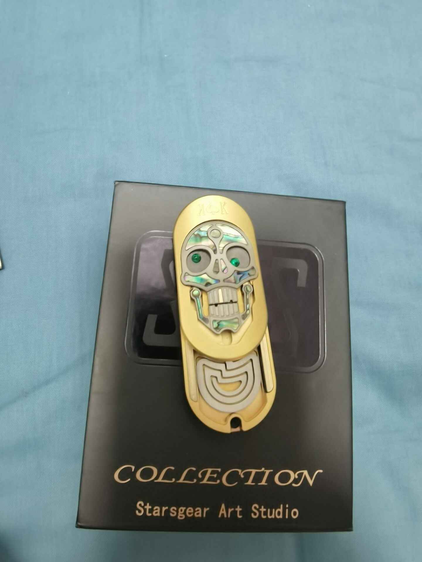 David's Star Brass+MOP