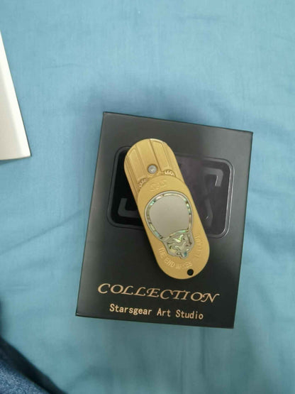 David's Star Brass+MOP