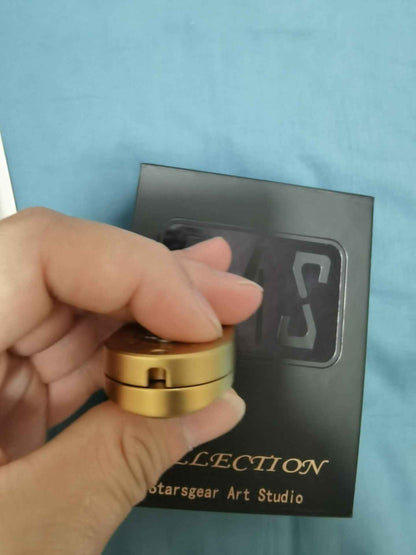 David's Star Brass+MOP