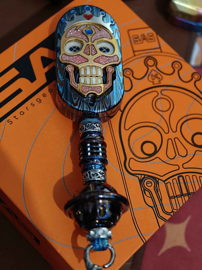 King Charles + Planet Lanyard Bead