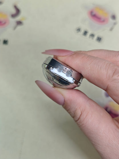 Jingle Beetle Stainless Steel Engraved Polished