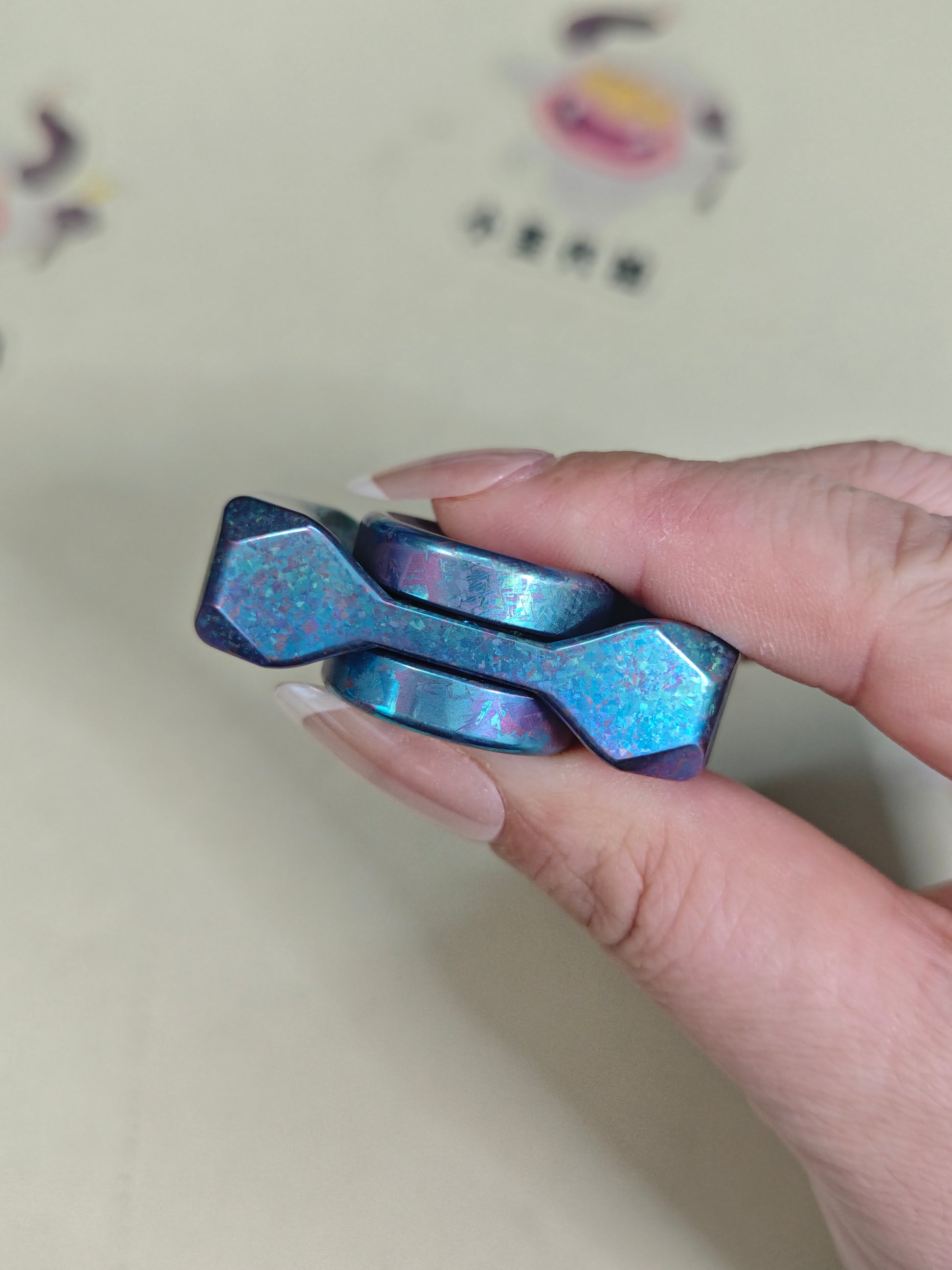 Crystallized Titanium