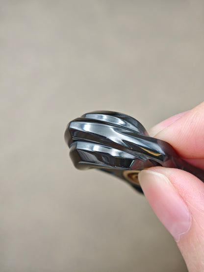 Feather Spirit Two Blade Zirconium