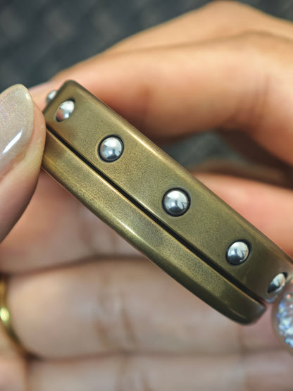 Dealer Button Brass