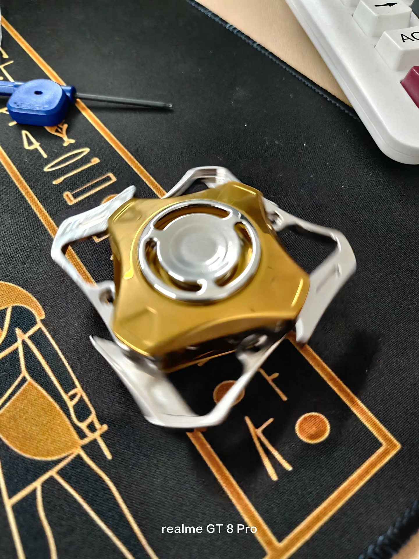 Hades 4-Leaf Offset Plate Stainless Steel