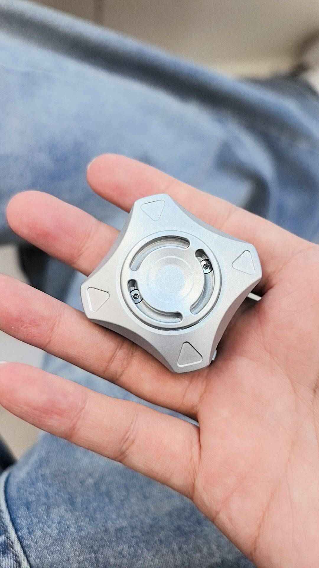 Hades Offset Plate Stainless Steel