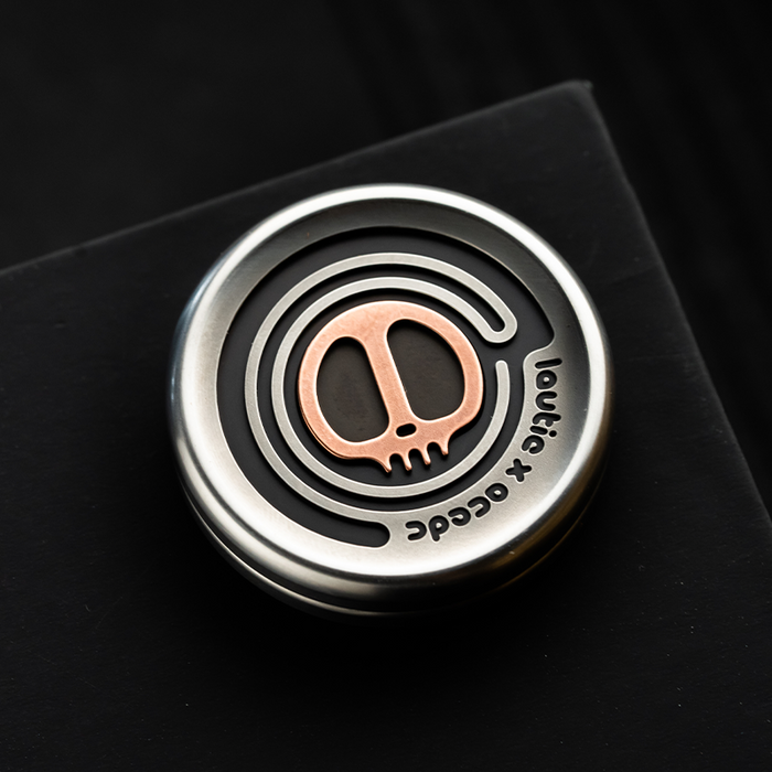 Devil's Milk Cap Haptic Coin | Unique EDC Stress Reliever