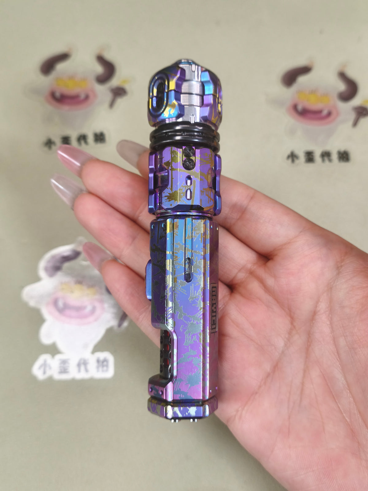 SHAKE Titanium Color-Anodized