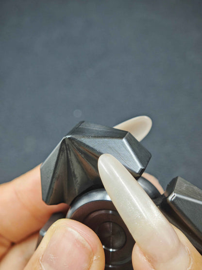 Tri-Leaf Crossbone Zirconium