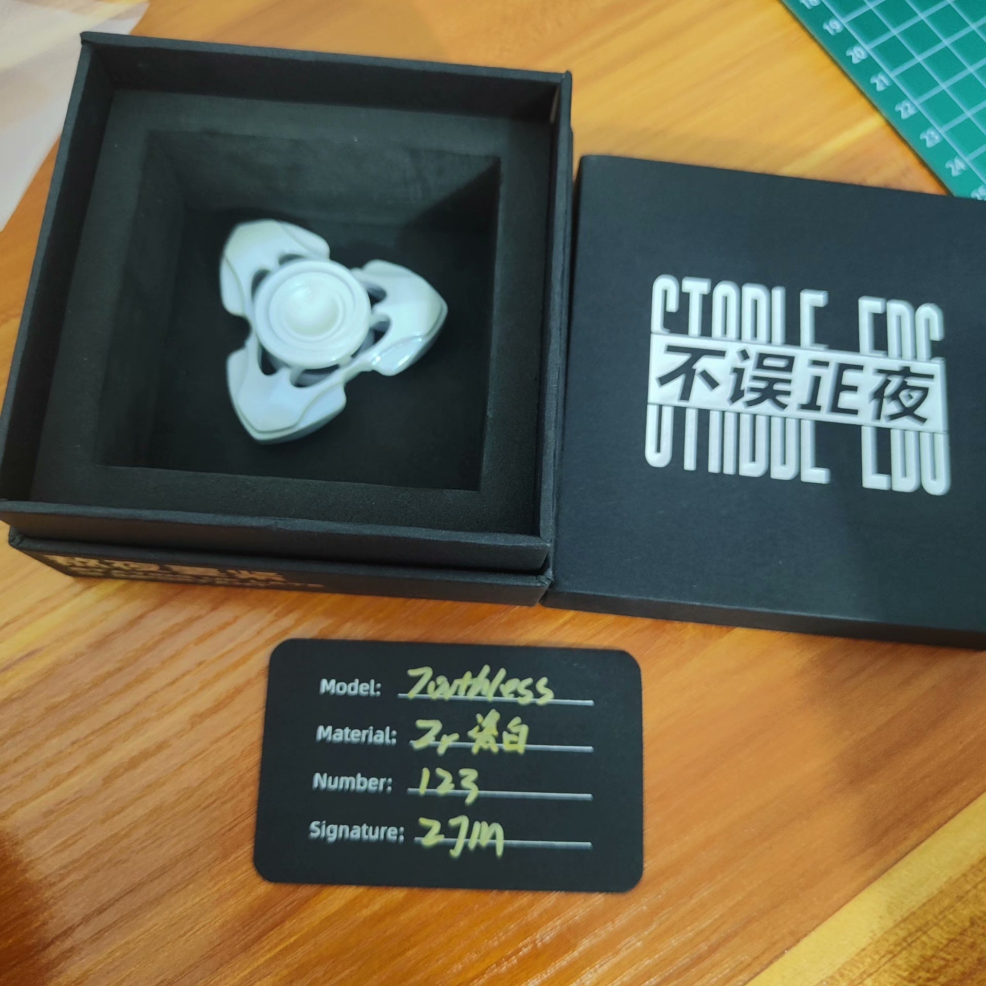 Toothless Finale Special Material Zirconium
