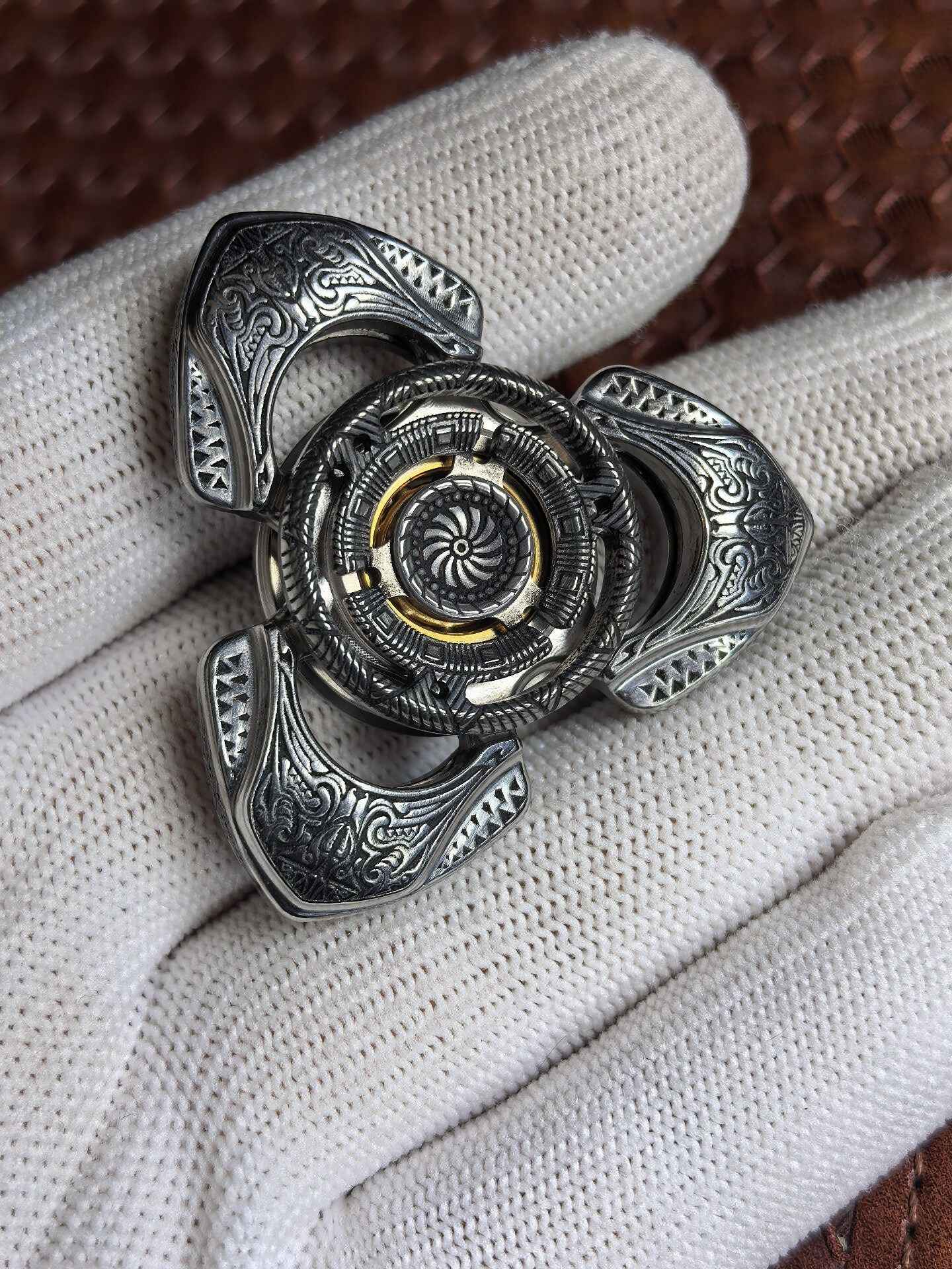 Toothless Mini Pearl White Stainless Steel