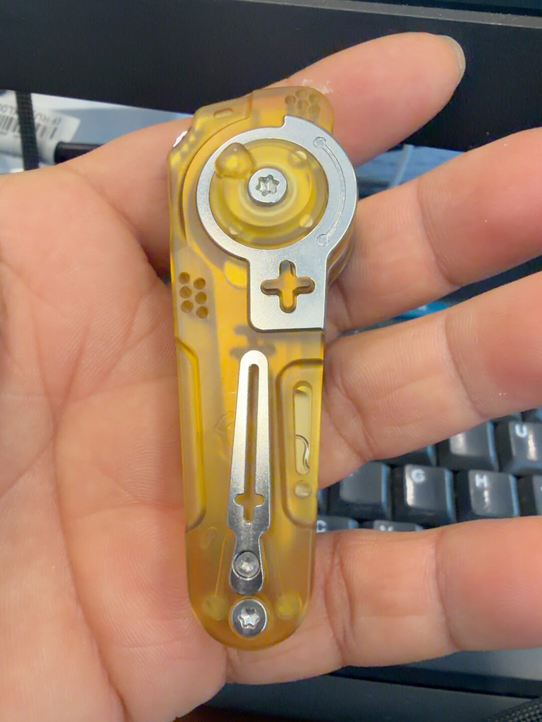 Dimension Slash Pry Bar PEI Titanium