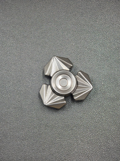 Tri Leaf Crossbone Zirconium