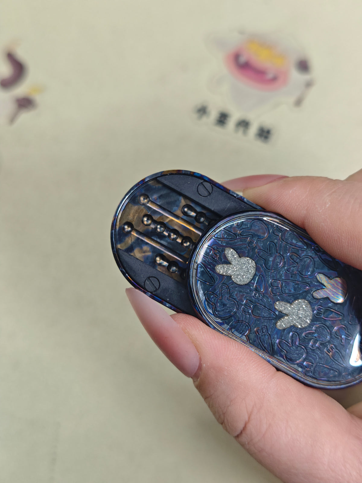 Grumpy Rabbit Rhythm Zircuti Resin-Sealed