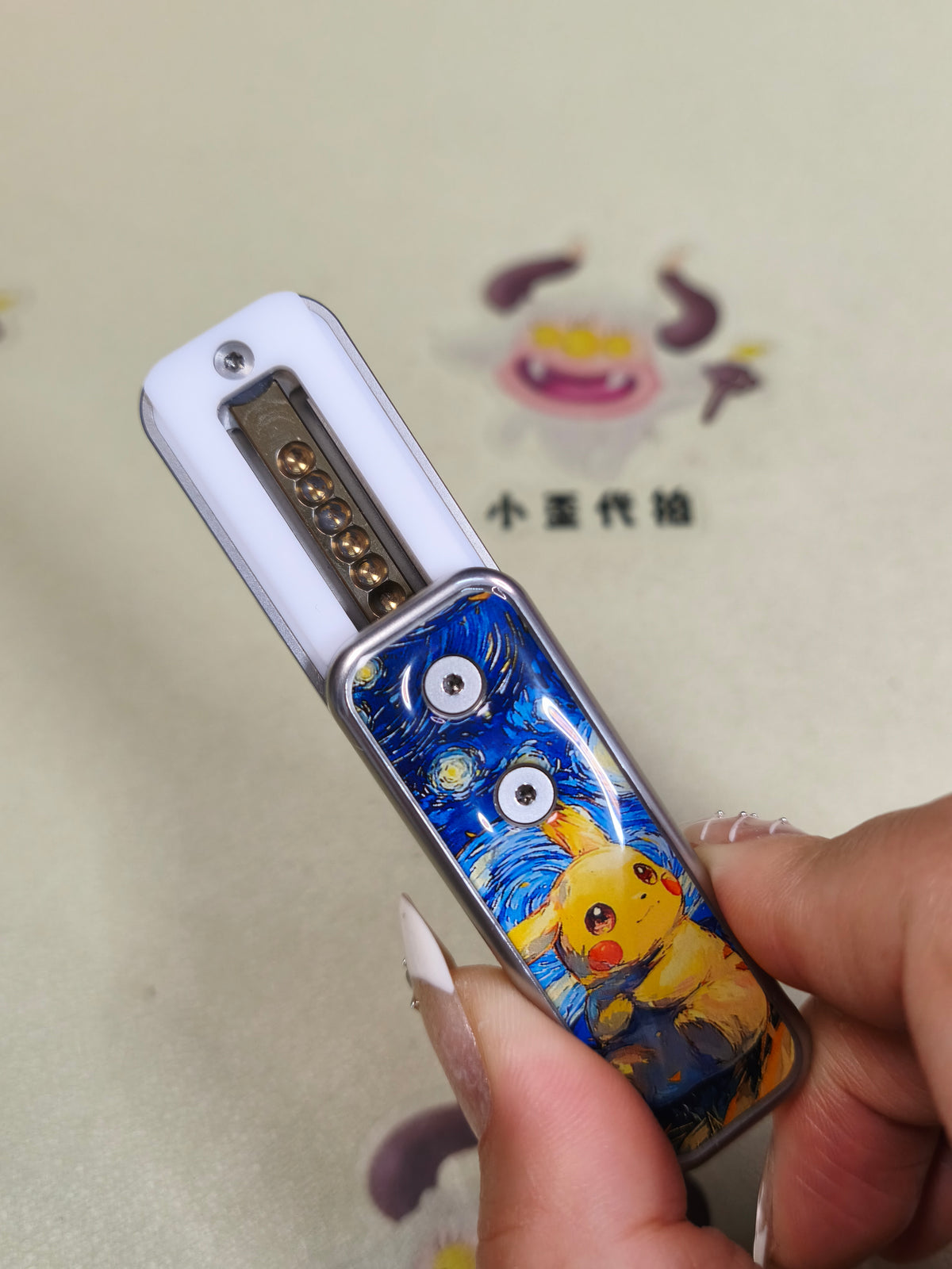 Feng Ling Stainless Steel Resin-Sealed Blasted