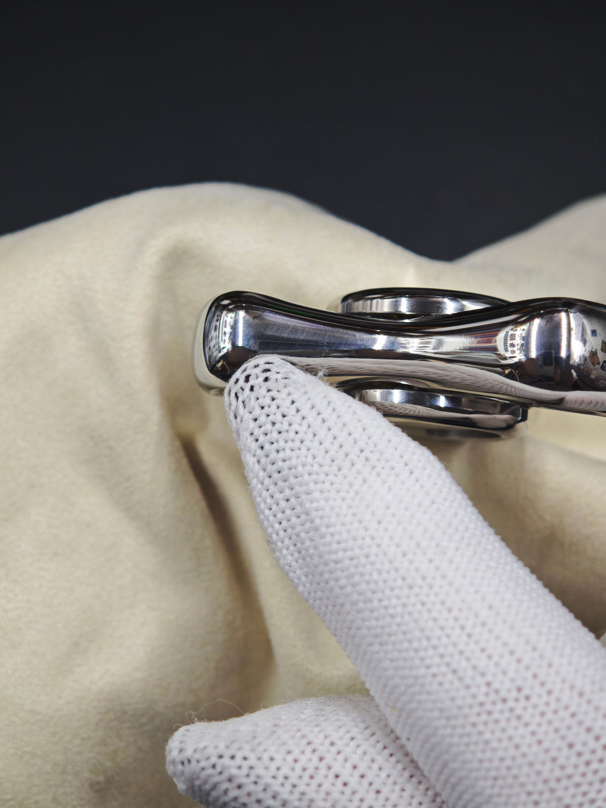 Folding Leaf Mini Stainless Steel Polished