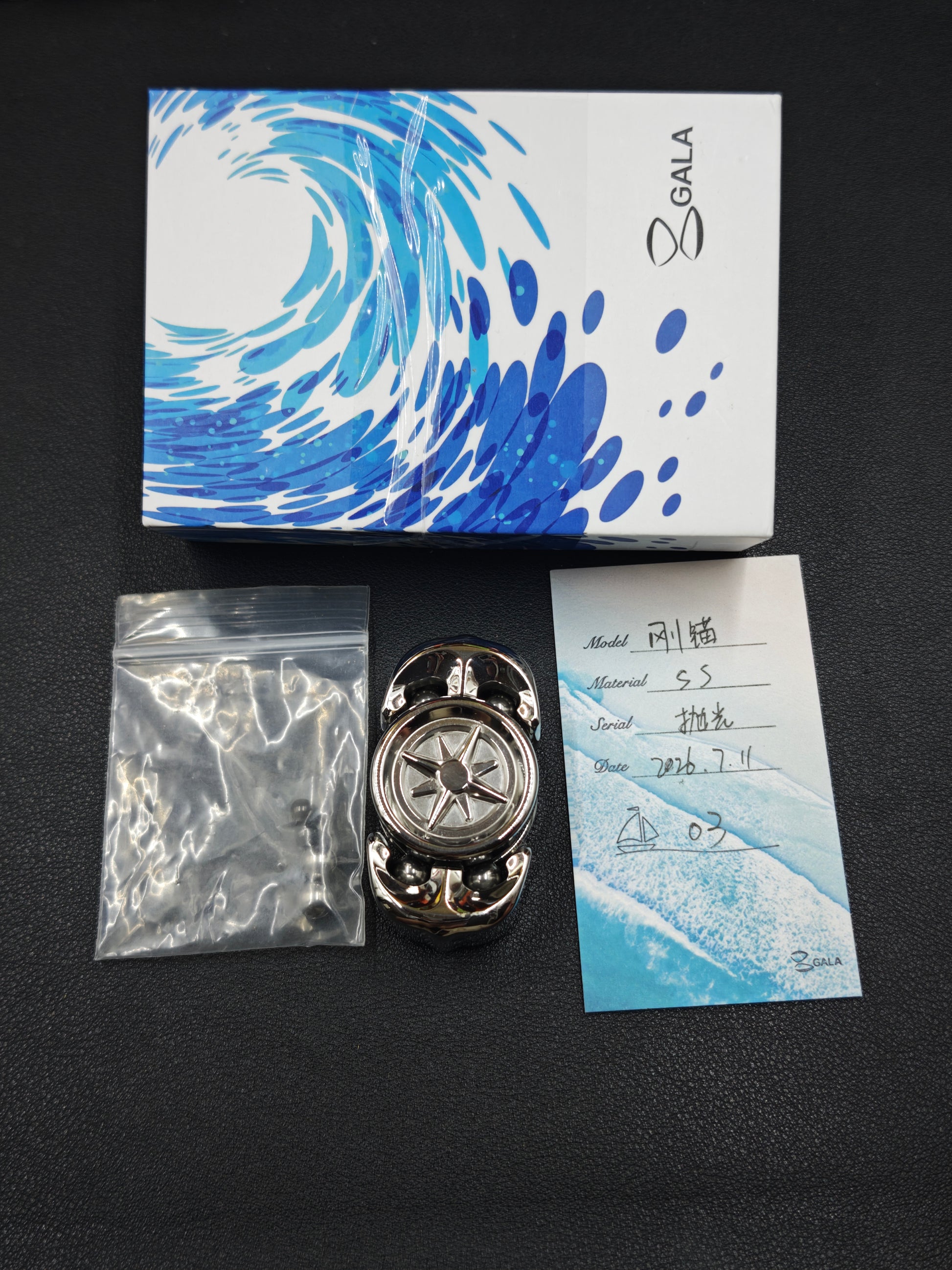 Iron Anchor Stainless Steel Polished