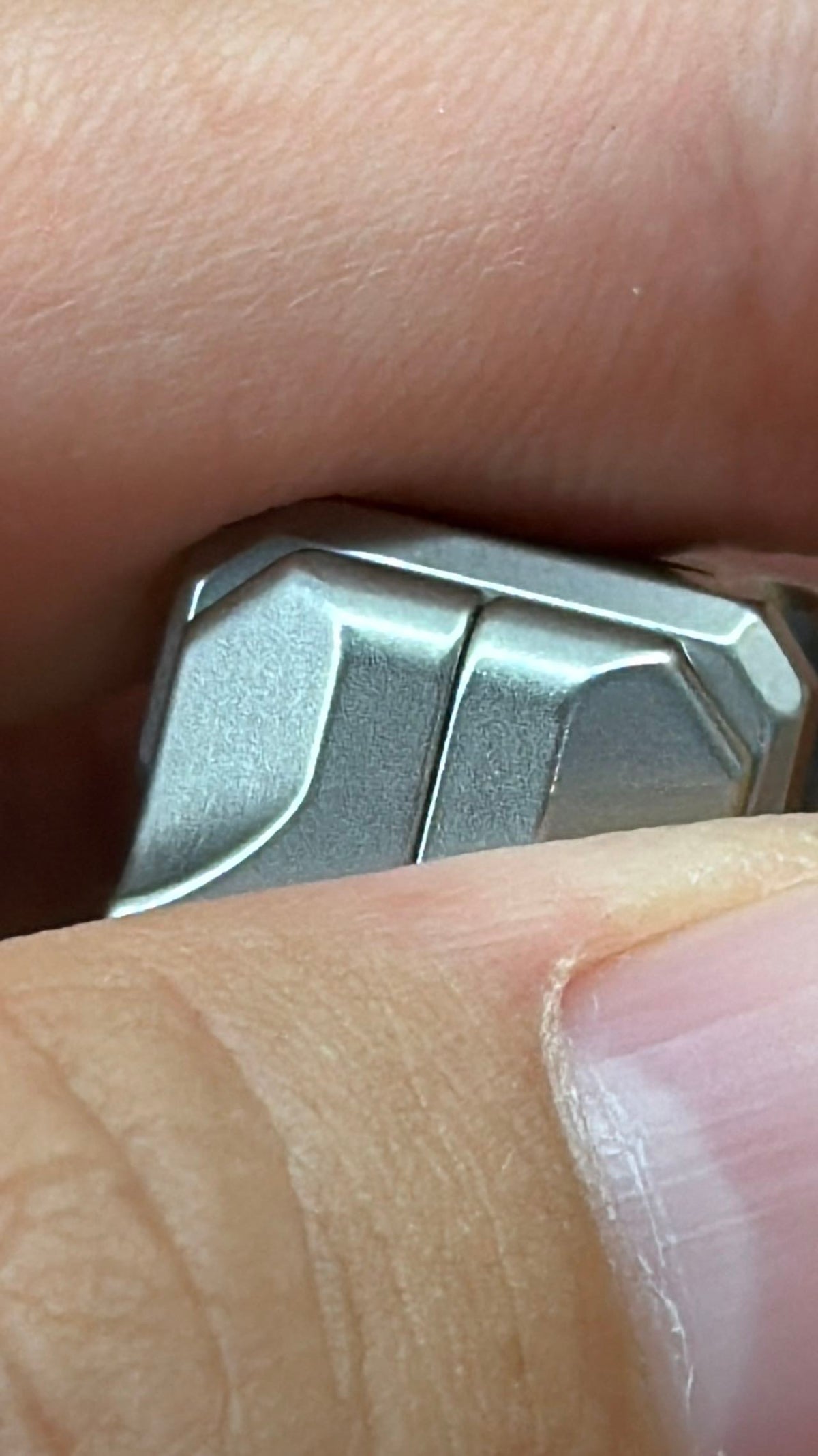 Thunder Stainless Steel Stonewashed