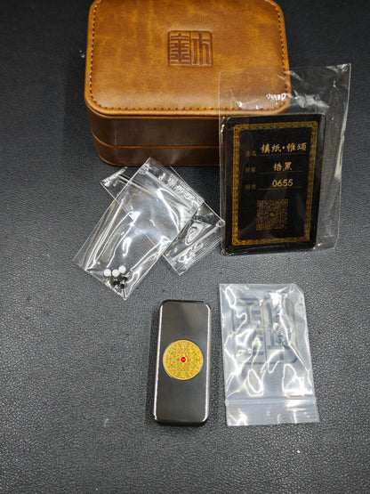 Brocade & Azure Paperweight Zirconium