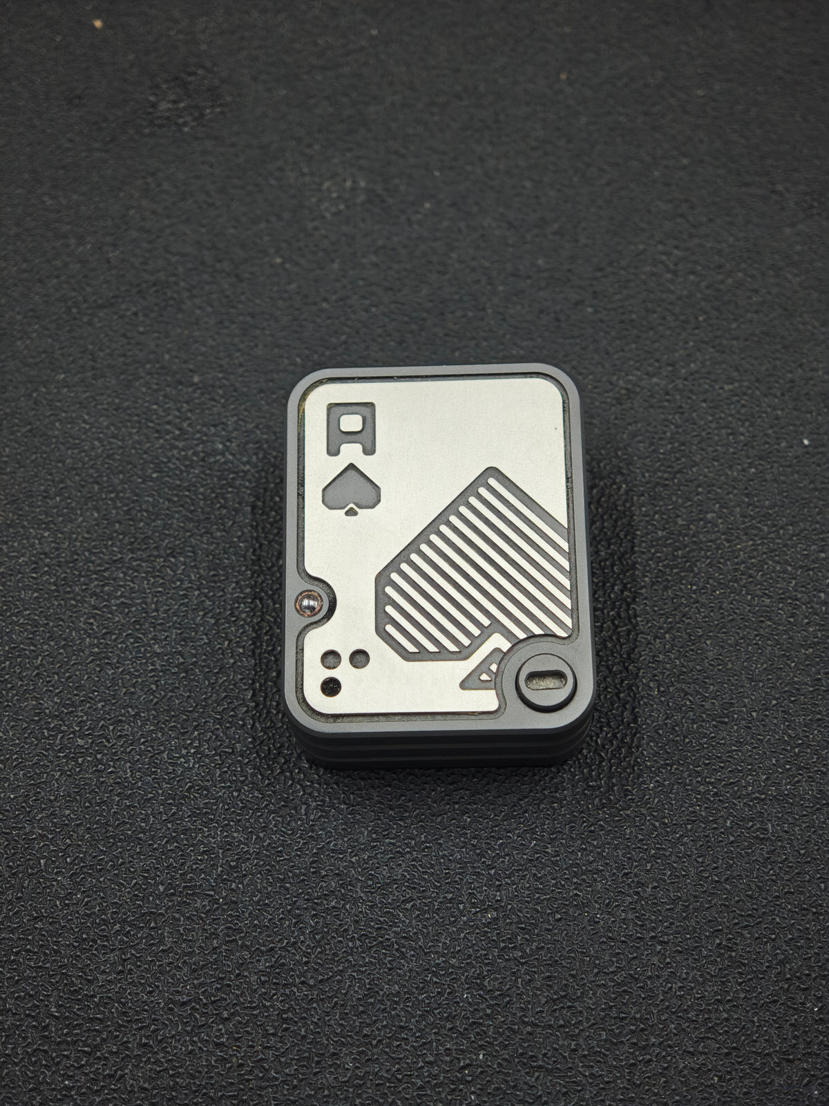 AAA Push Card Zirconium