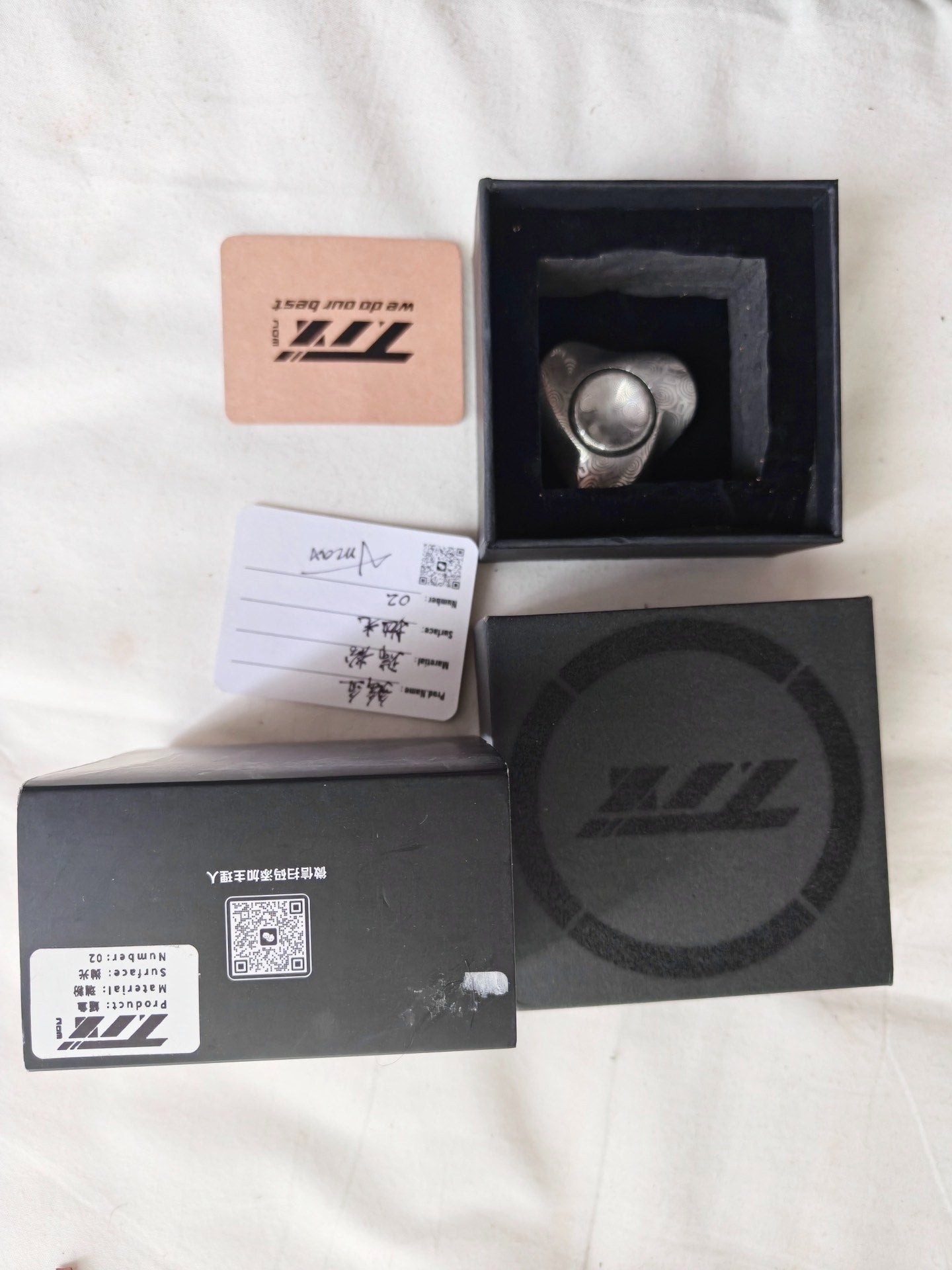 T-MAX Ray Spinner Damasteel