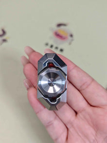 Crystal Twin Leaf Stainless Steel