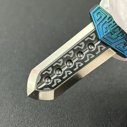 Taia Sword Zirconium Oil Slick