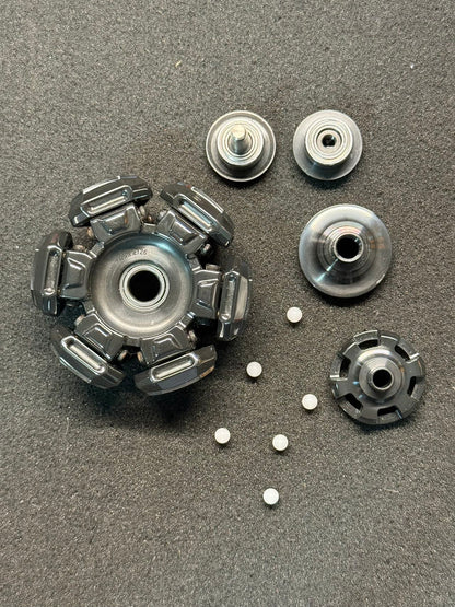 Ancient Iron Shell Opening Zirconium Polished