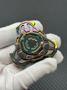 Triple Leaf Ignition Shell Opening Zirconium Engraved Polished