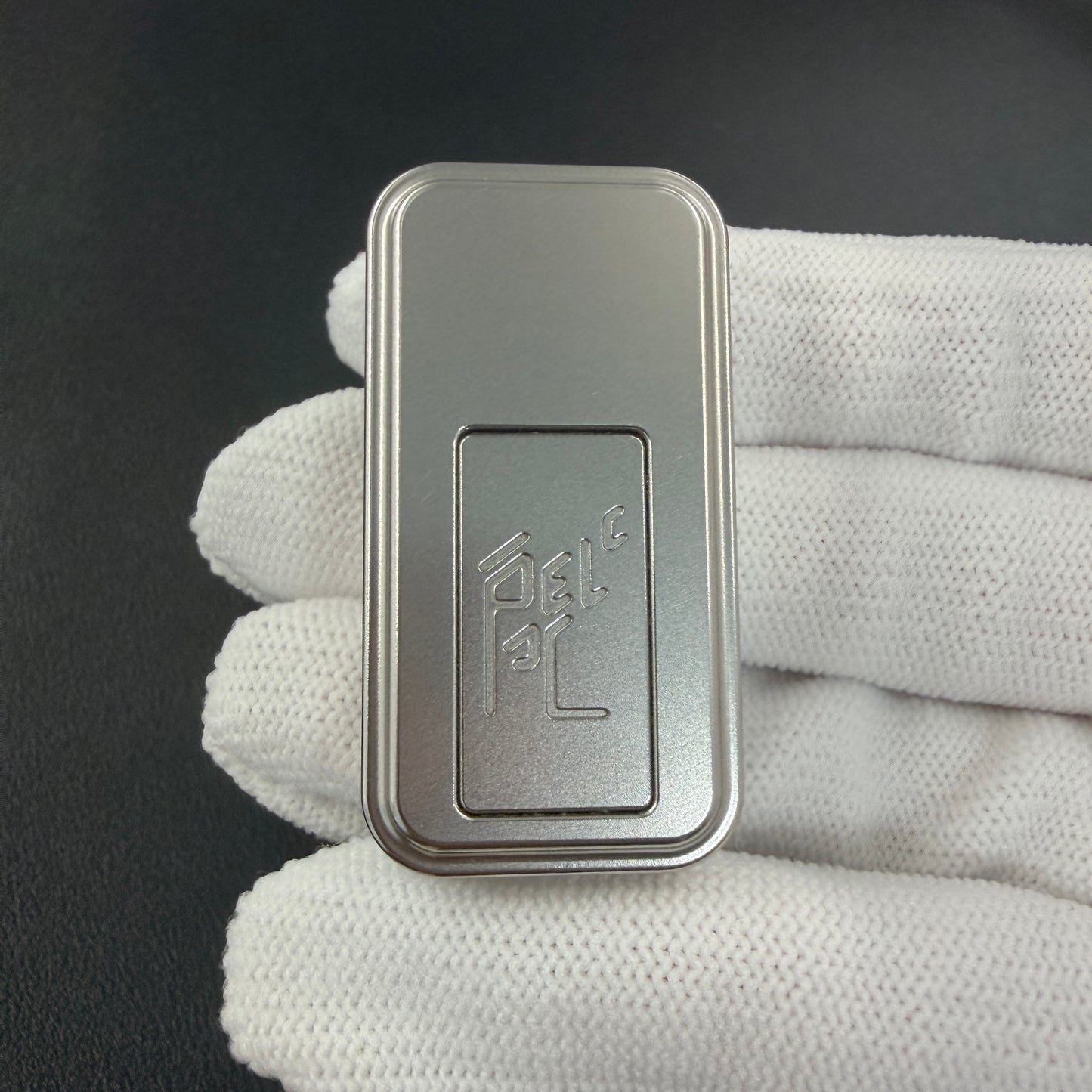 Guilloch Stainless Steel Titanium