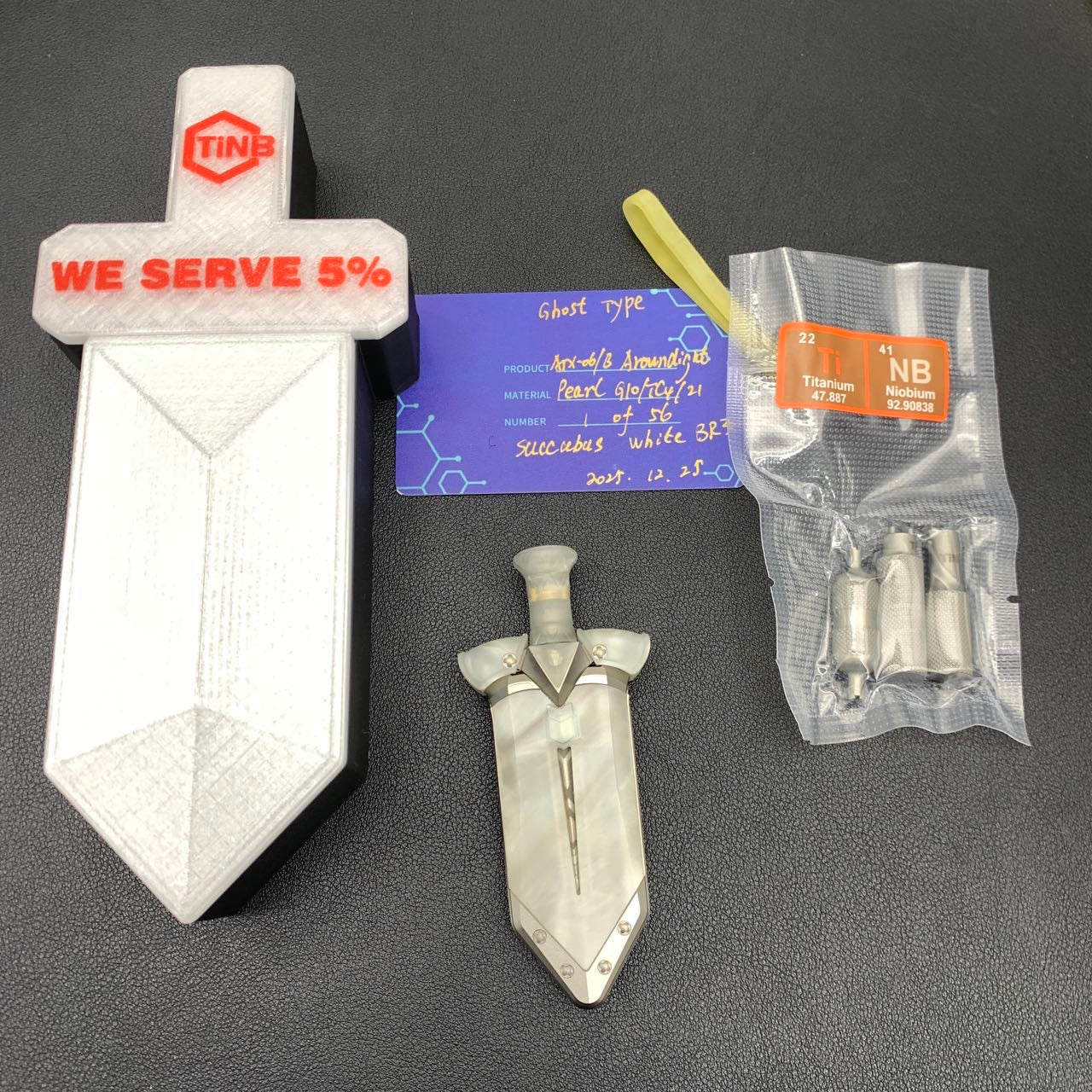 Ghost Lantern Lake Sword MOP G10