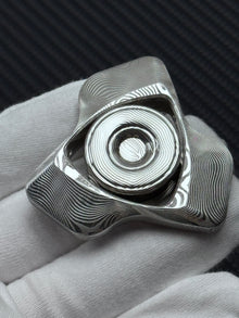 Phantom Dual Leaf Damasteel