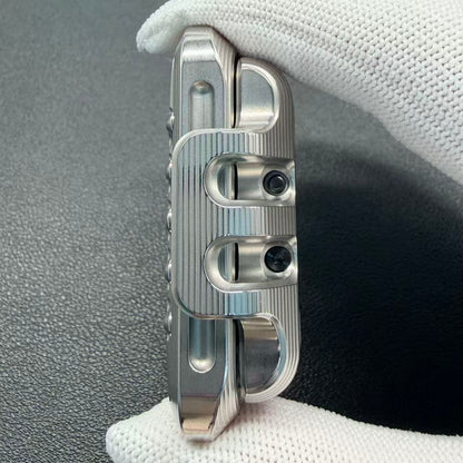 Exoskeleton Magnetic Mechanical Stainless Steel Blasted