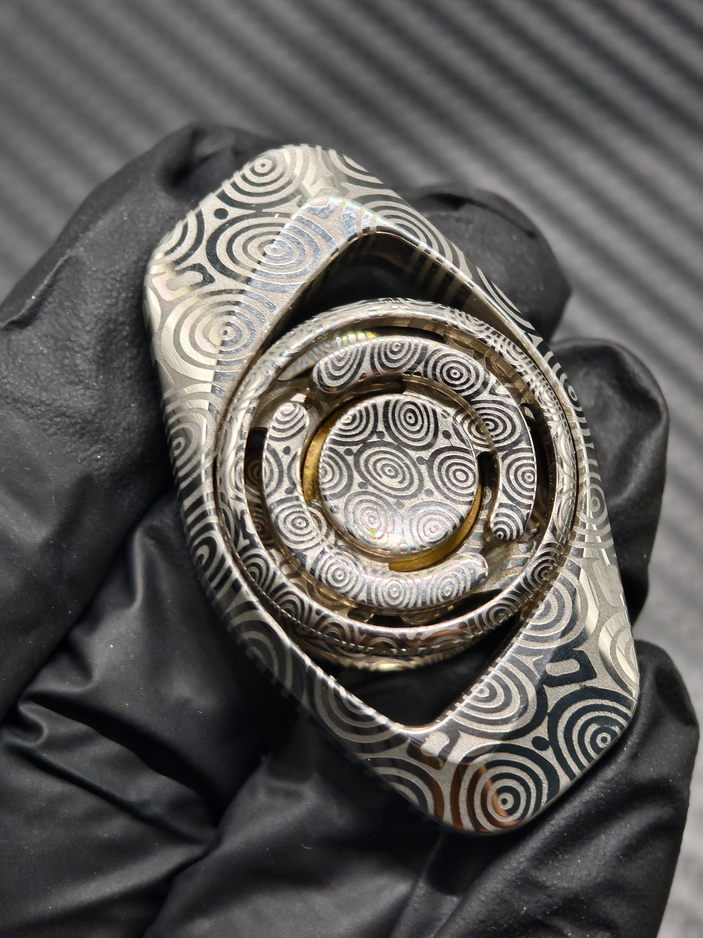 Phantom Dual Leaf Damasteel