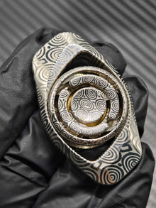 Phantom Dual Leaf Damasteel