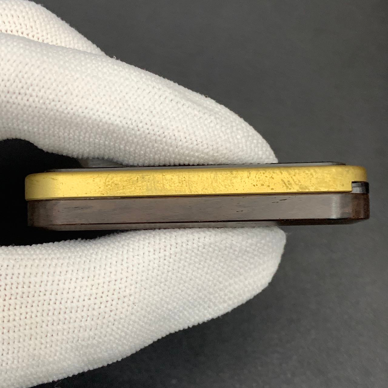 Spice Pin African Blackwood Brass