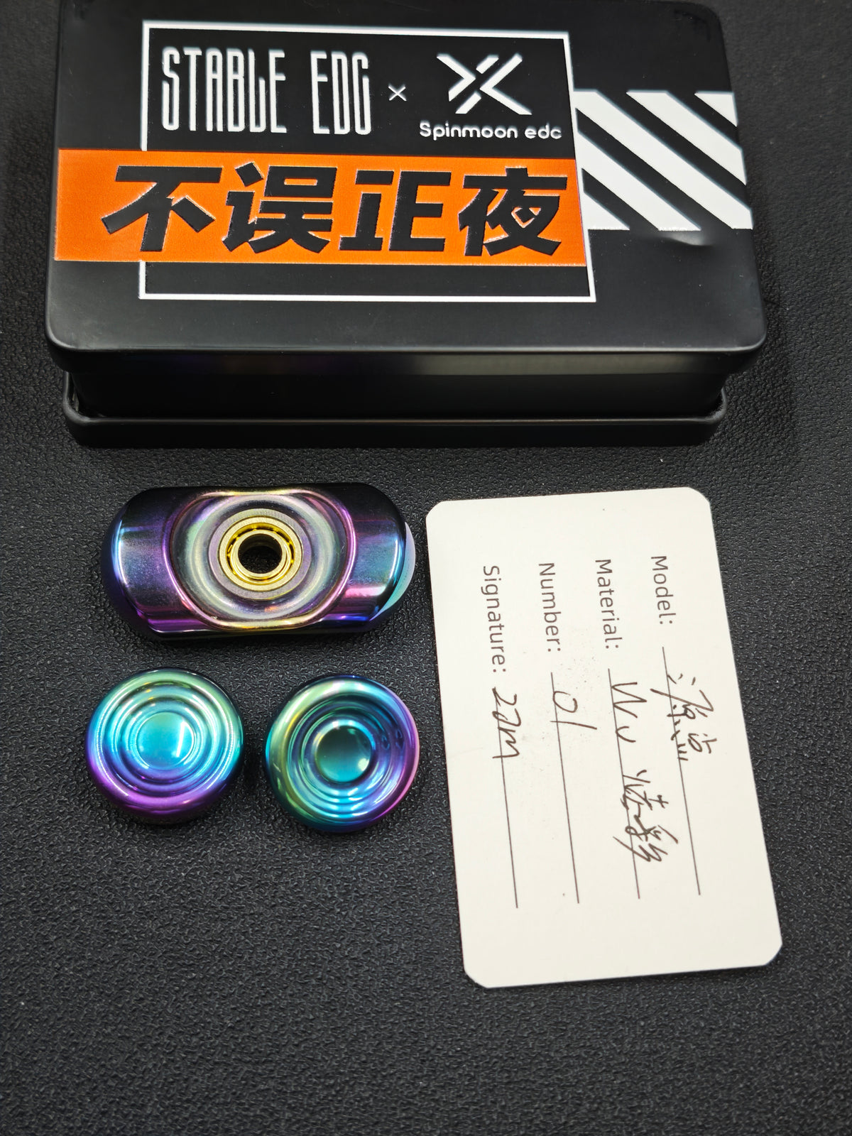 Origin Point Tungsten Color-Anodized