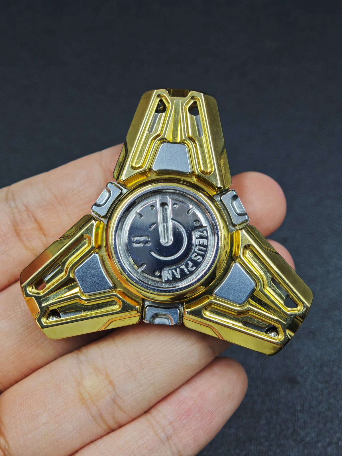God of Time Stainless Steel Gold Plated
