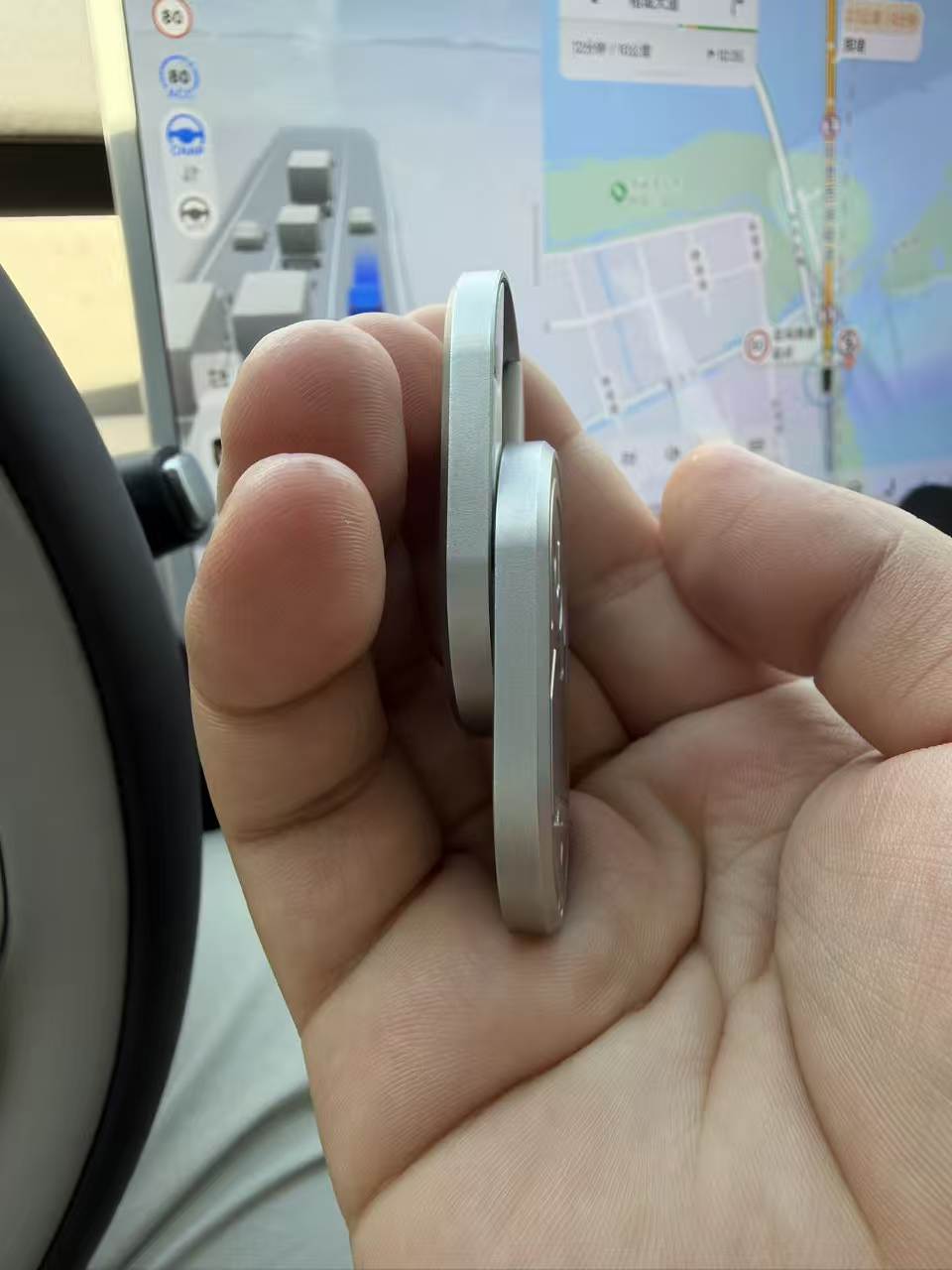 Groove Stainless Steel Blasted