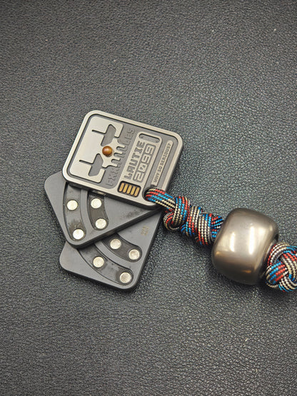 AAA Push Card Titanium Zirconium Copper