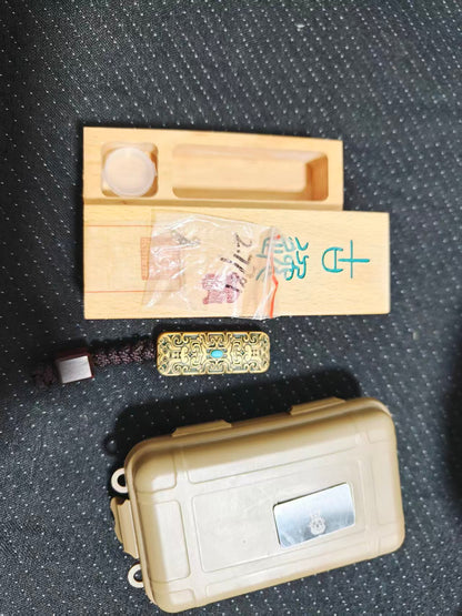 Even EDC Little Gold Bar Brass